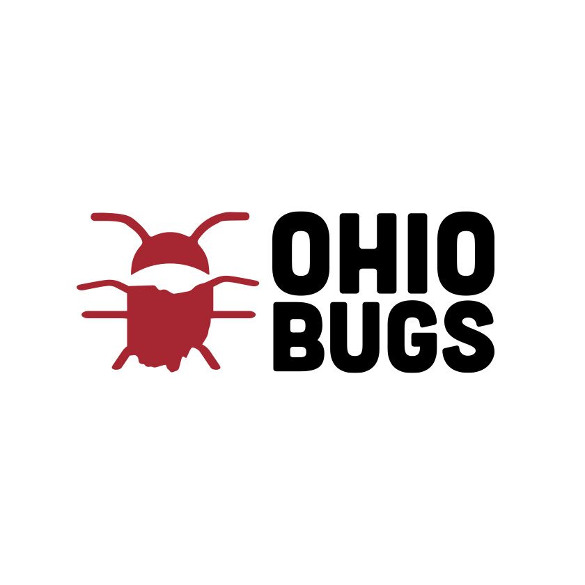 Ohio Bugs logo: red beetle icon beside
