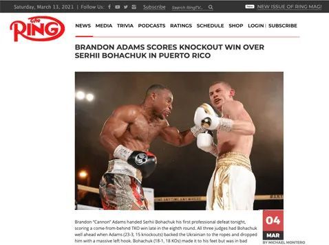 ring city usa boxing features news snippet or article