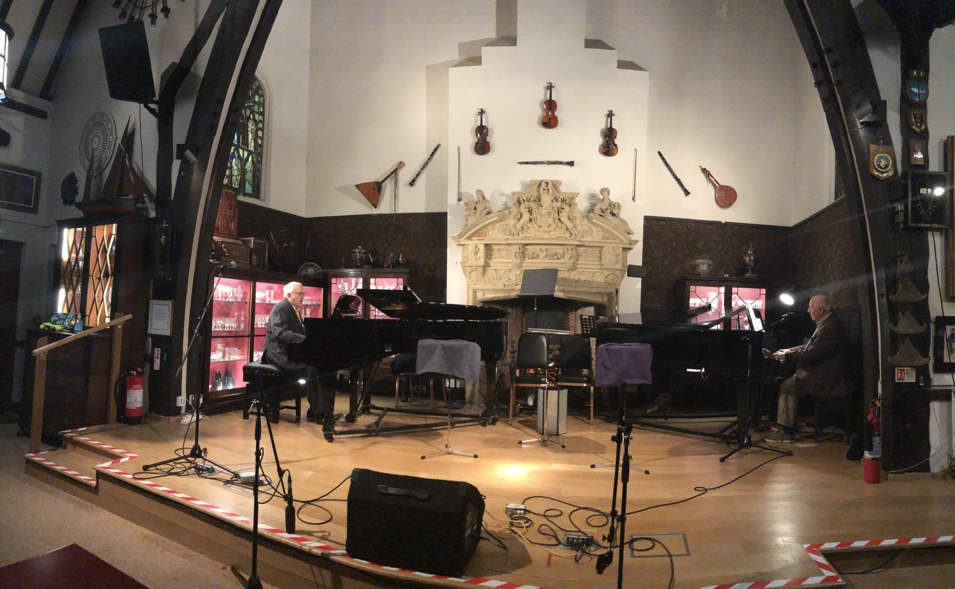 Bristol 1904 Arts - two grand pianos playing jazz