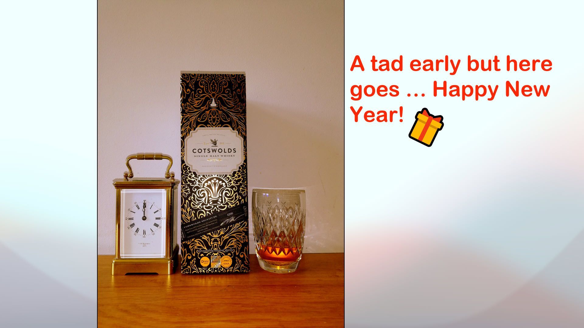 An early New Year!