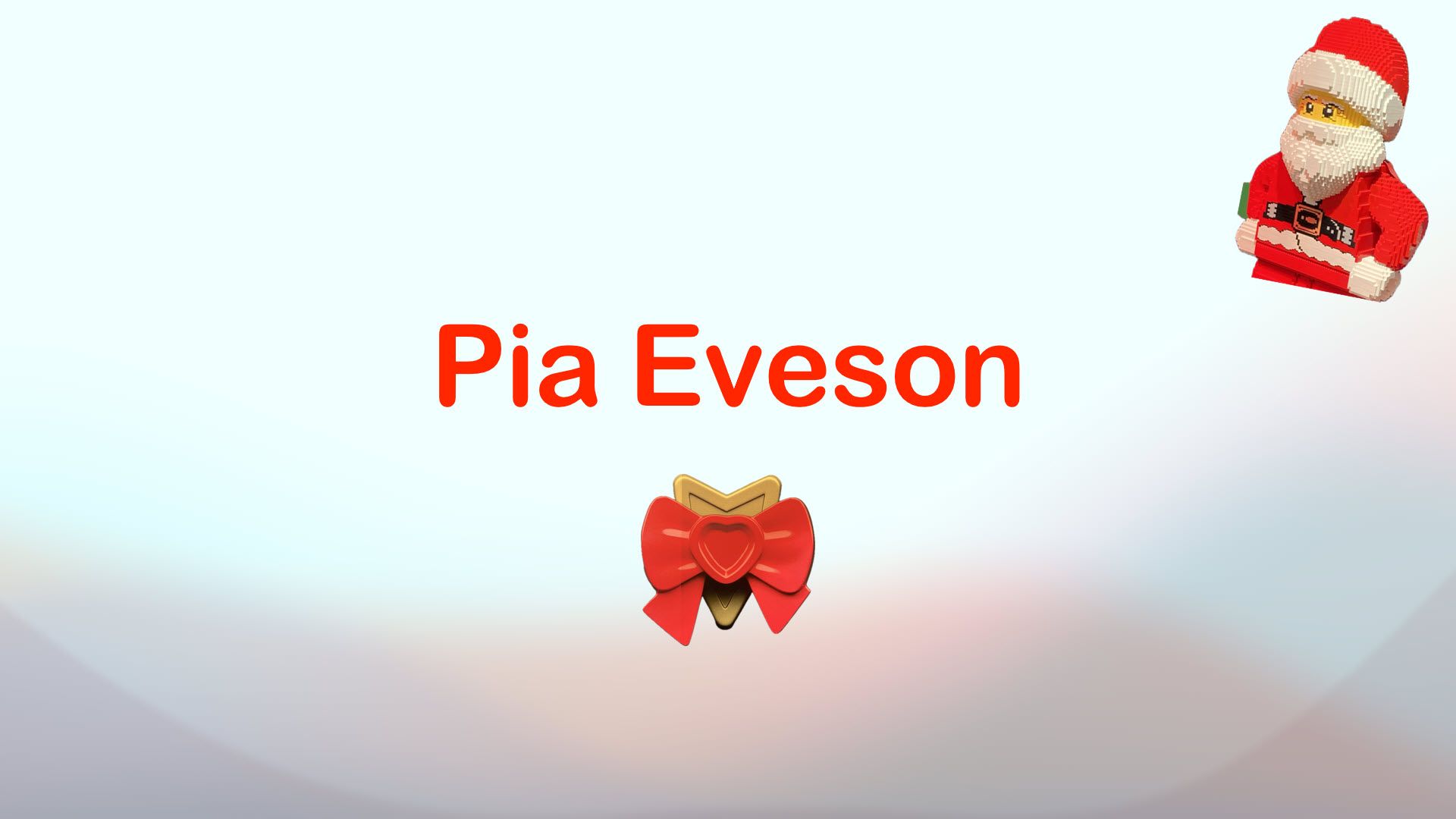 Snappers Christmas Slideshow - Pia Everson