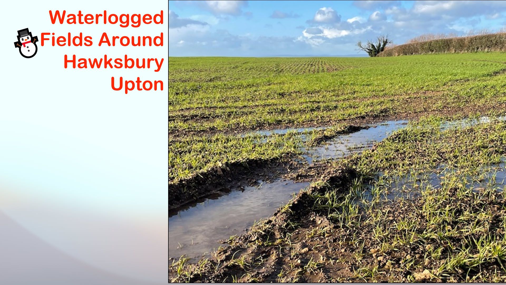 Waterlogged Fields, Hawksbury Upton