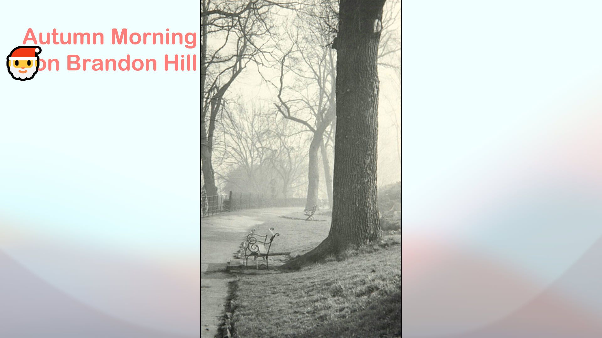 Autumn Morning on Brandon Hill