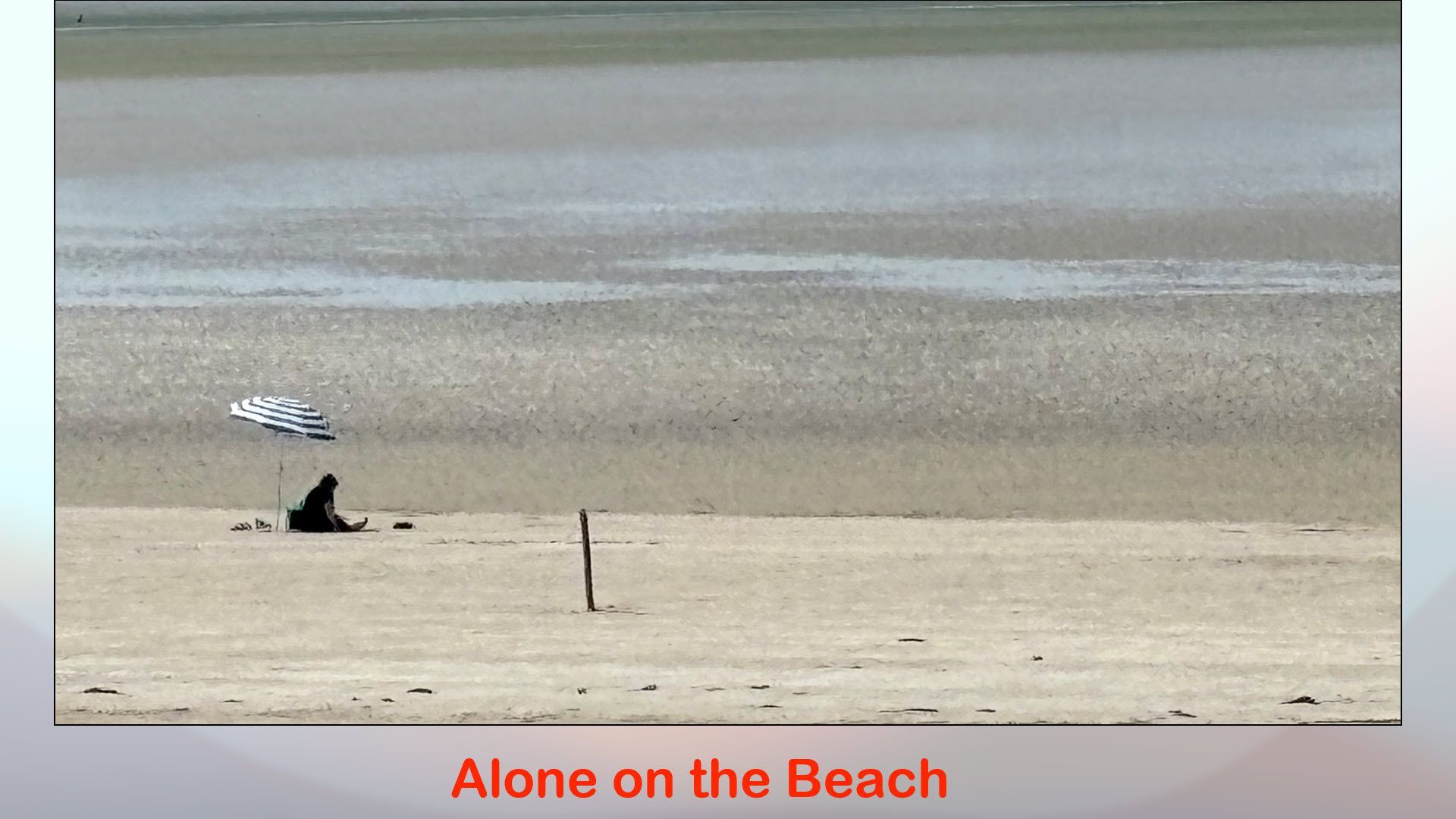 Alone on the Beach