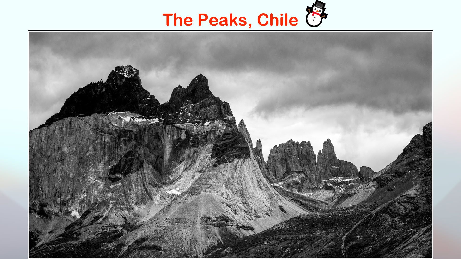 The Peaks, Chile
