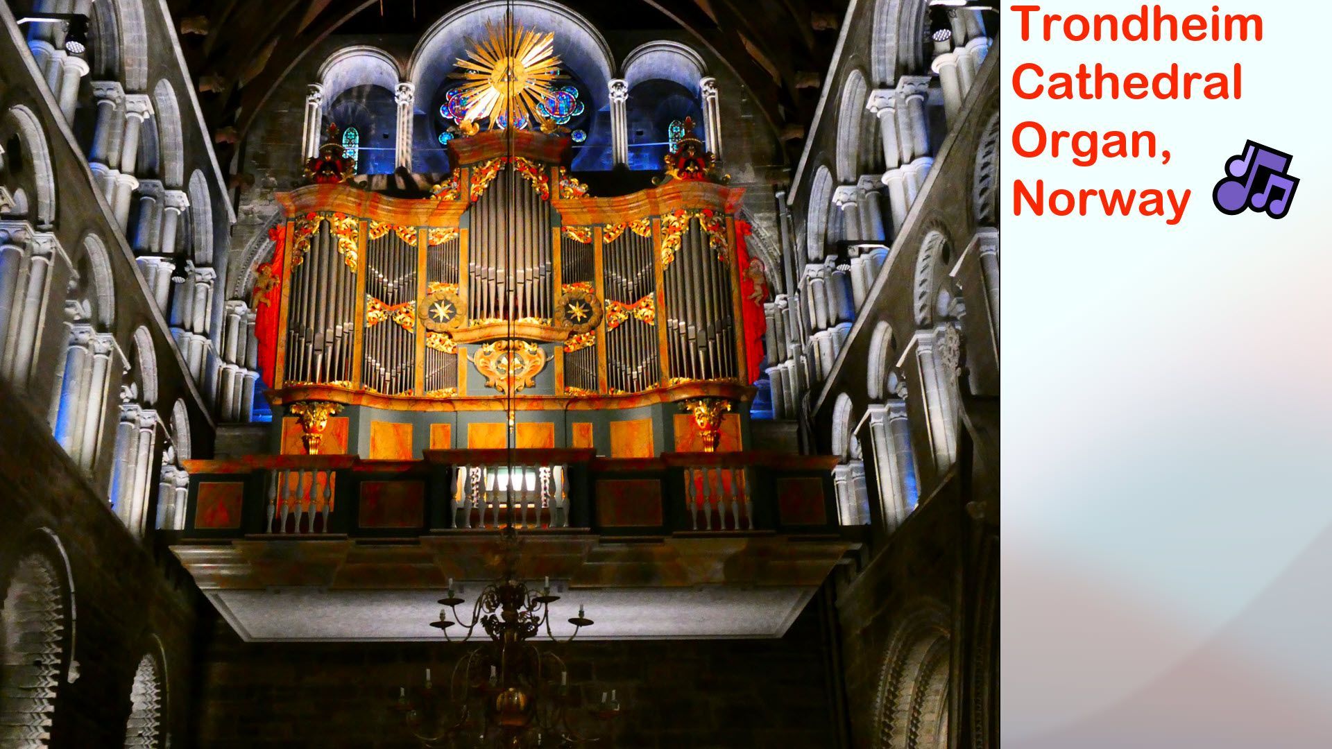 Trondheim Cathedral Organ, Norway