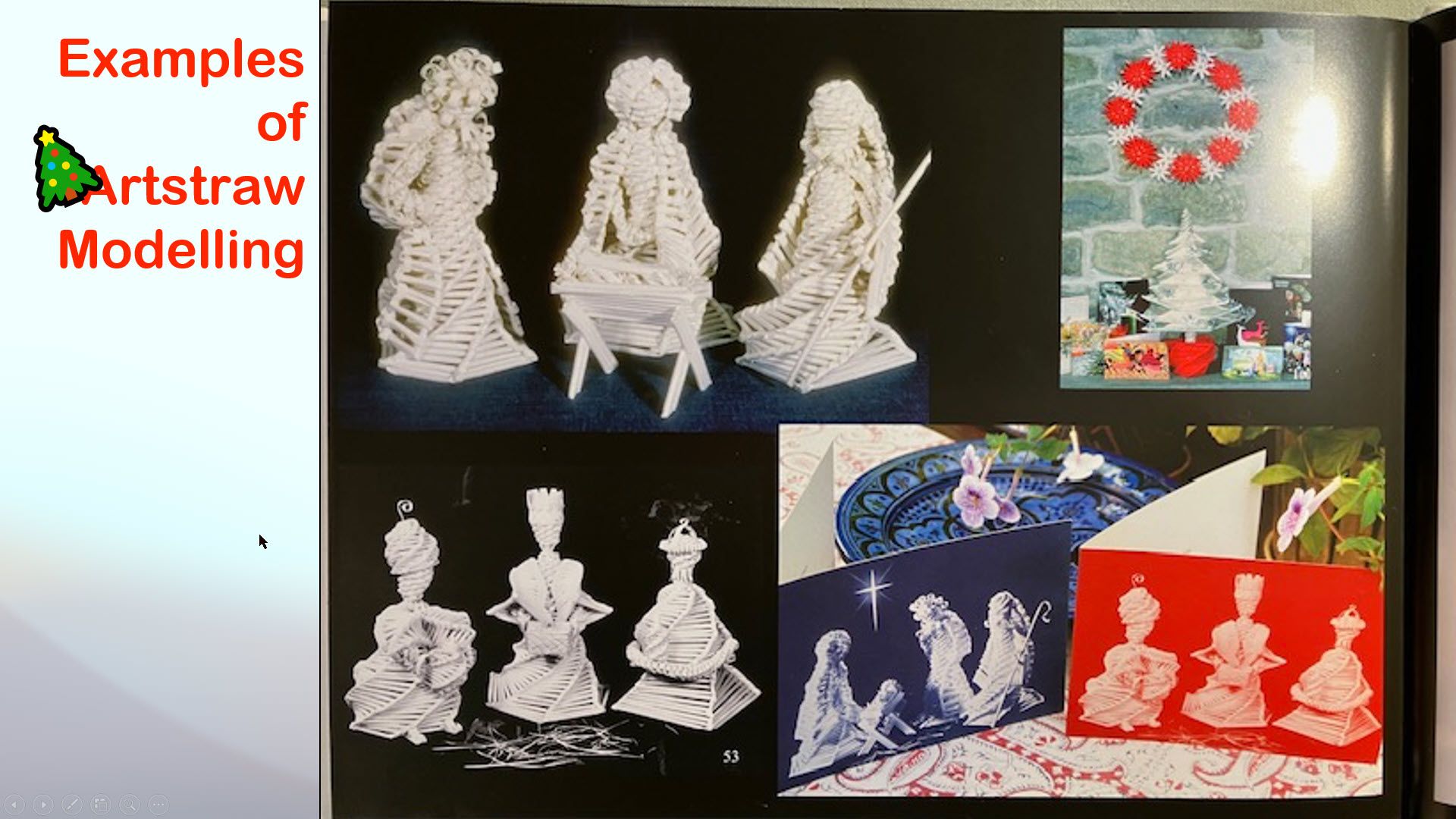 Examples of Artstraw modelling