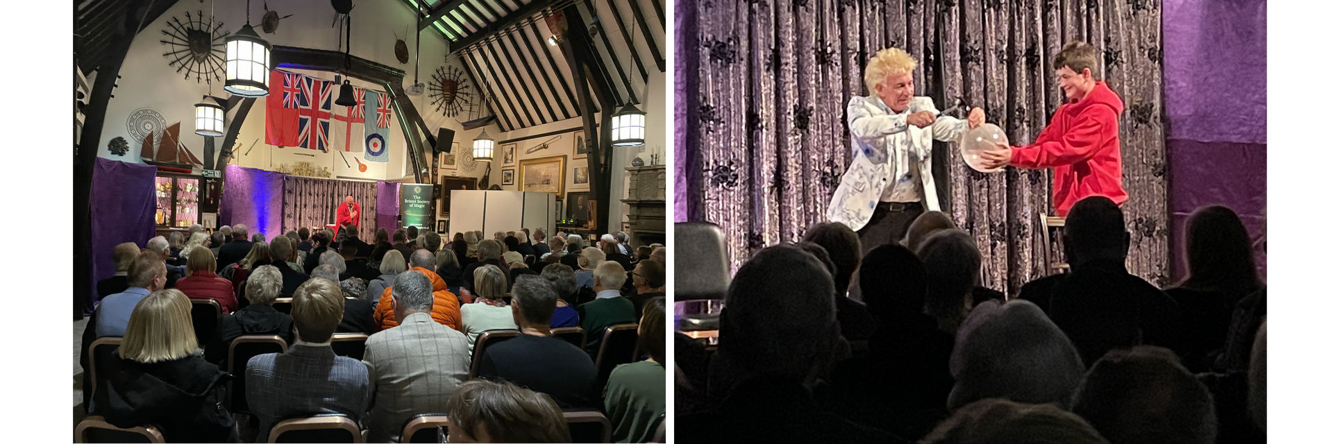 Image from the Magic Show held at Bristol 1904 Arts.