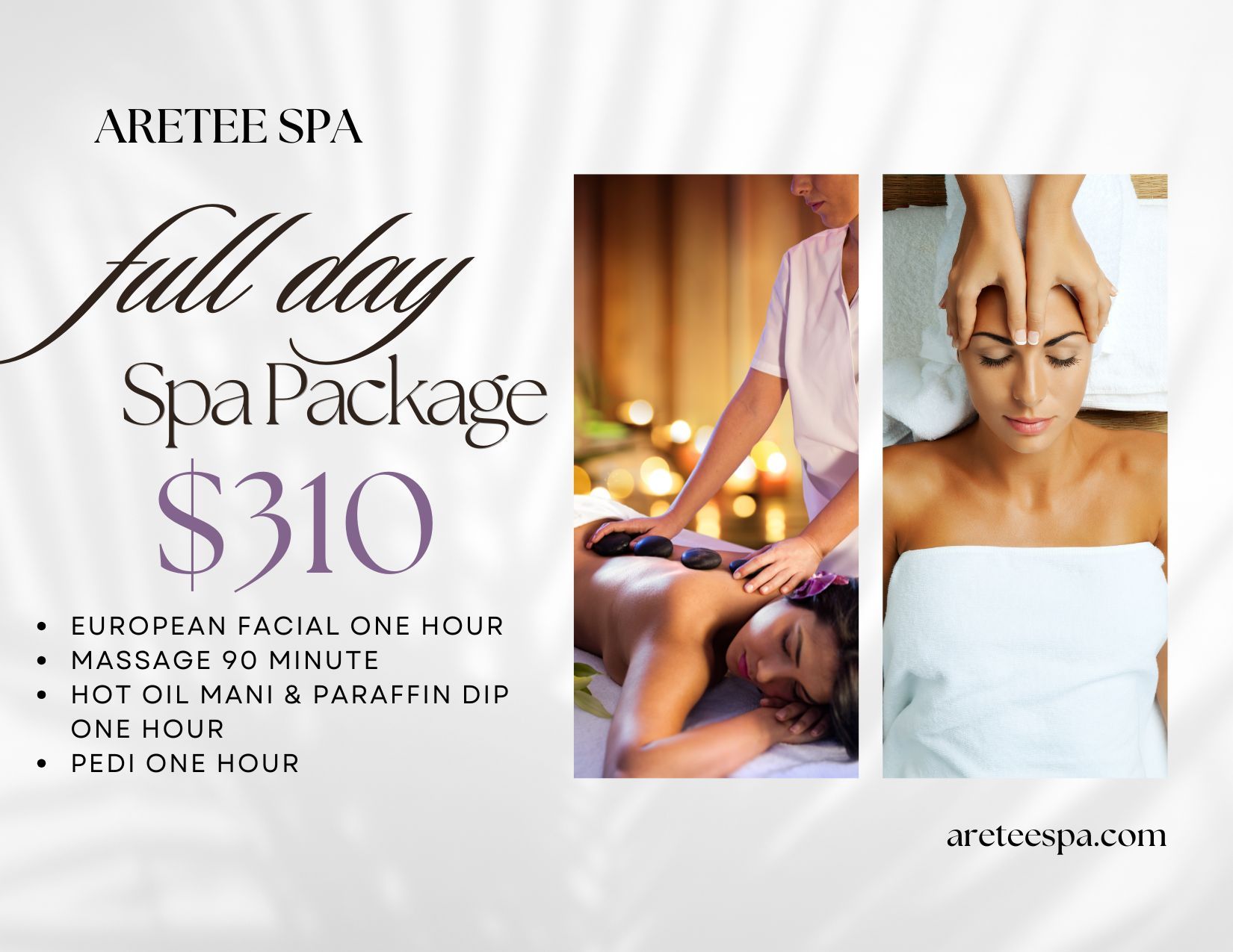 Full-Day Spa Package
