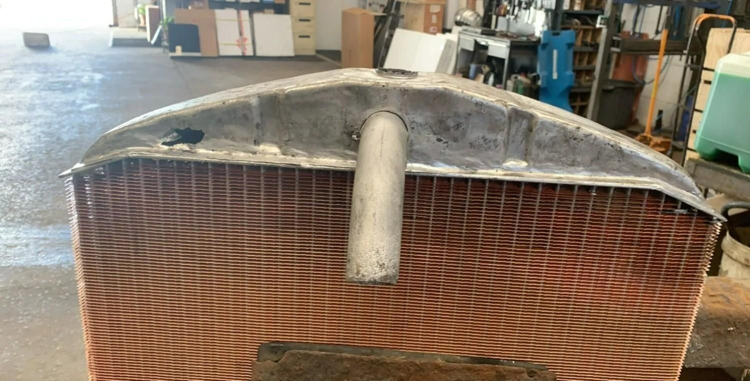 A Close Up of a Radiator in a Garage — Neilsen's Radiator Service in Toowoomba City, QLD