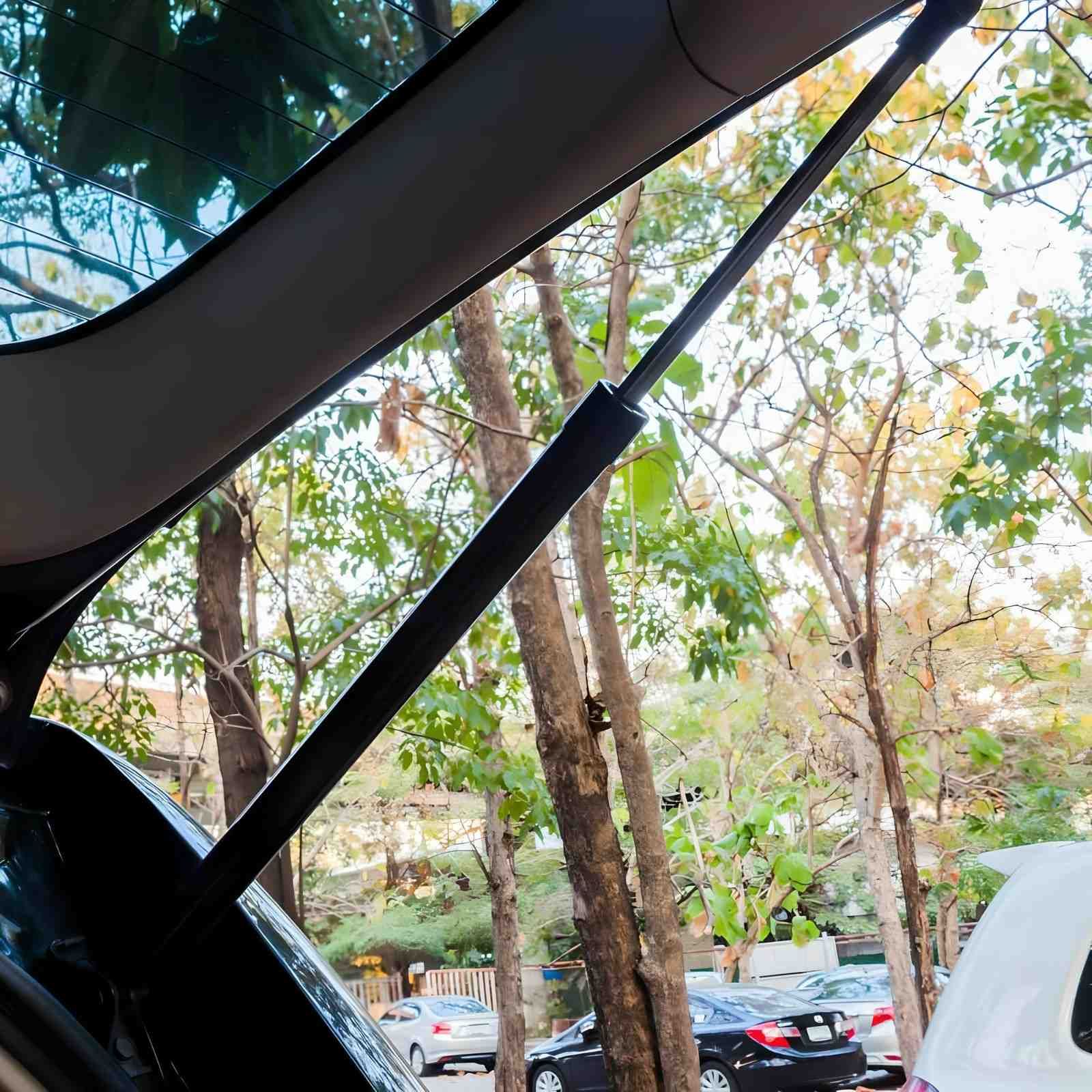 A Car With the Trunk Open and Trees in the Background — Neilsen's Radiator Service in Toowoomba City, QLD