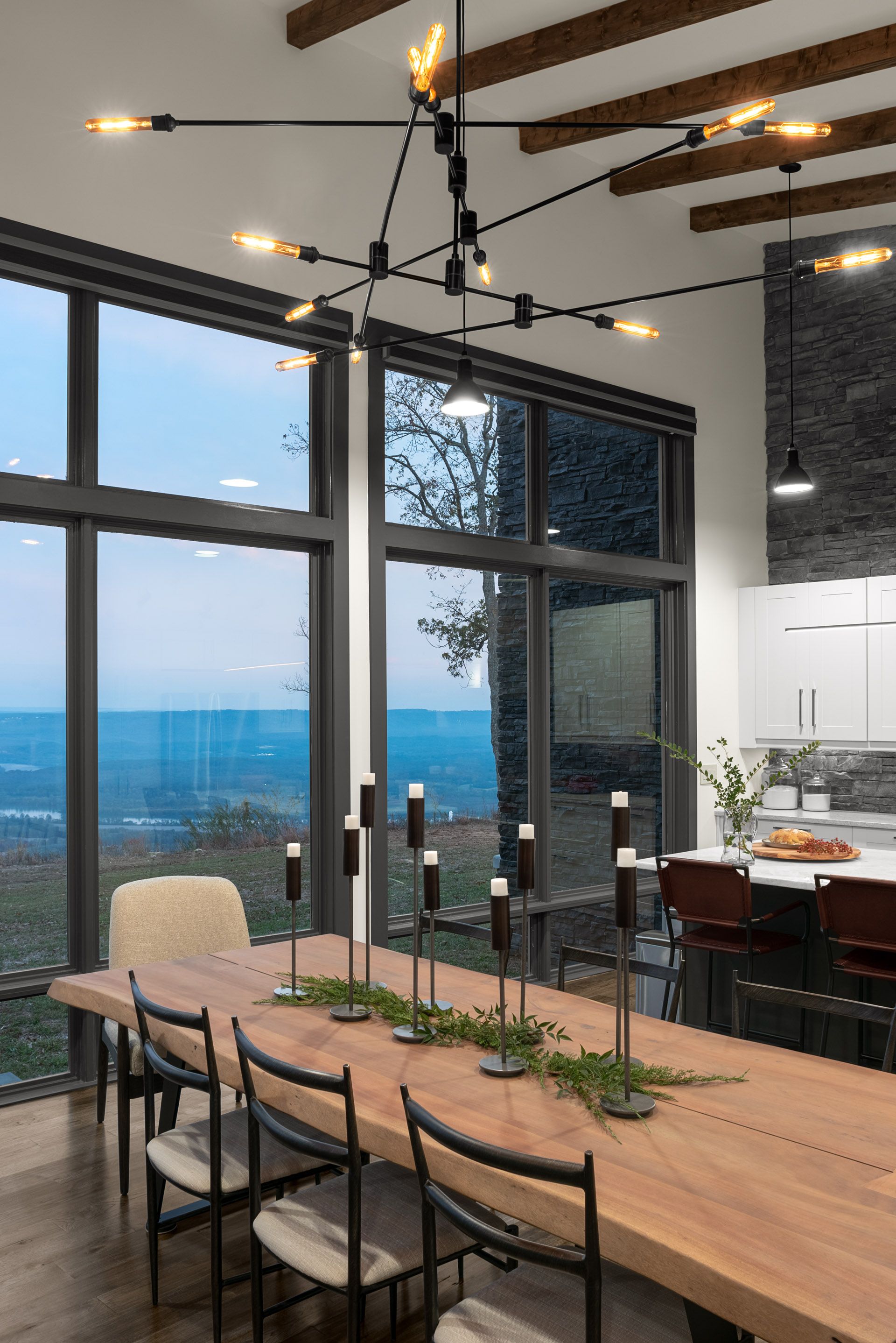 Modern Hillside Retreat | Mountain Home Design