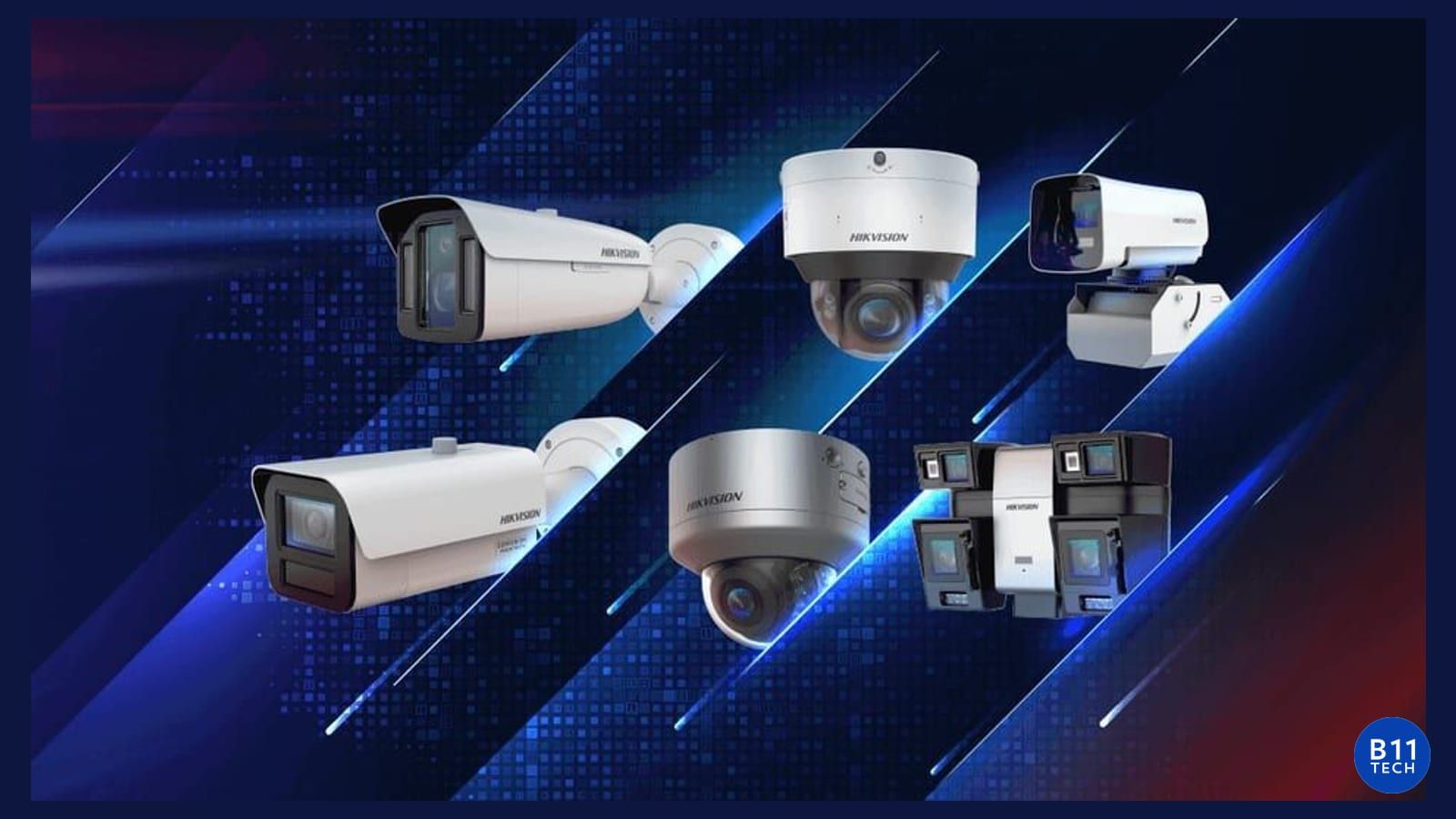 Official Hikvision DeepinView camera lineup for professionally planned security installations