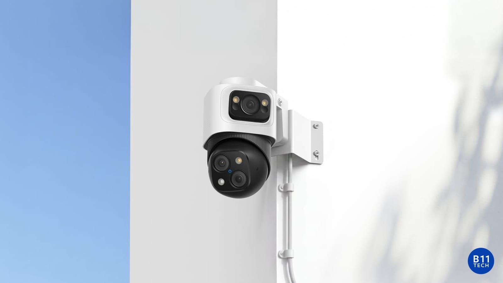 Official eufy wired security camera image for planning camera power, connectivity, recording, and installation