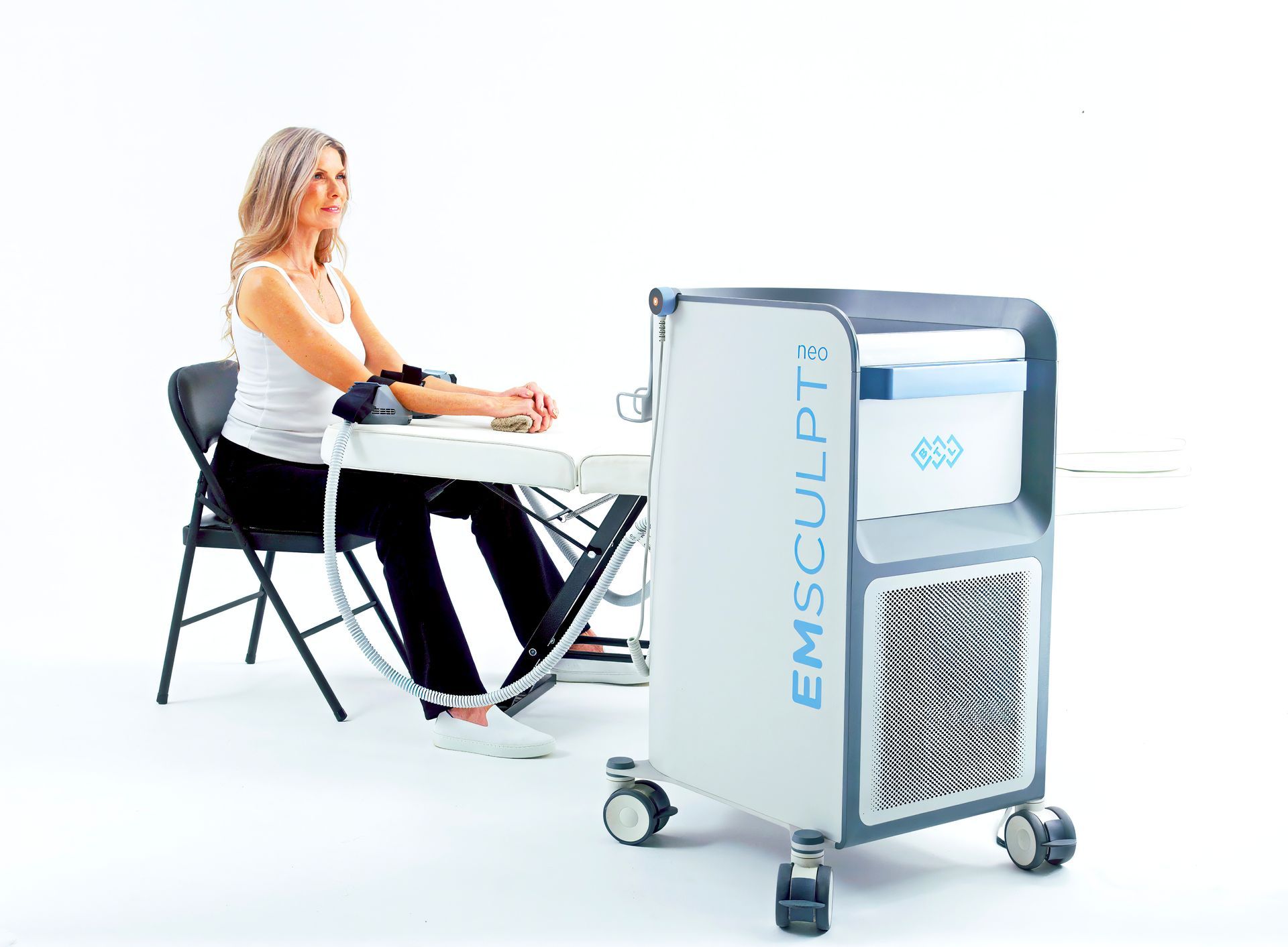 Emsculpt Neo device available at The Luxe Clinic in Perdido Key, FL