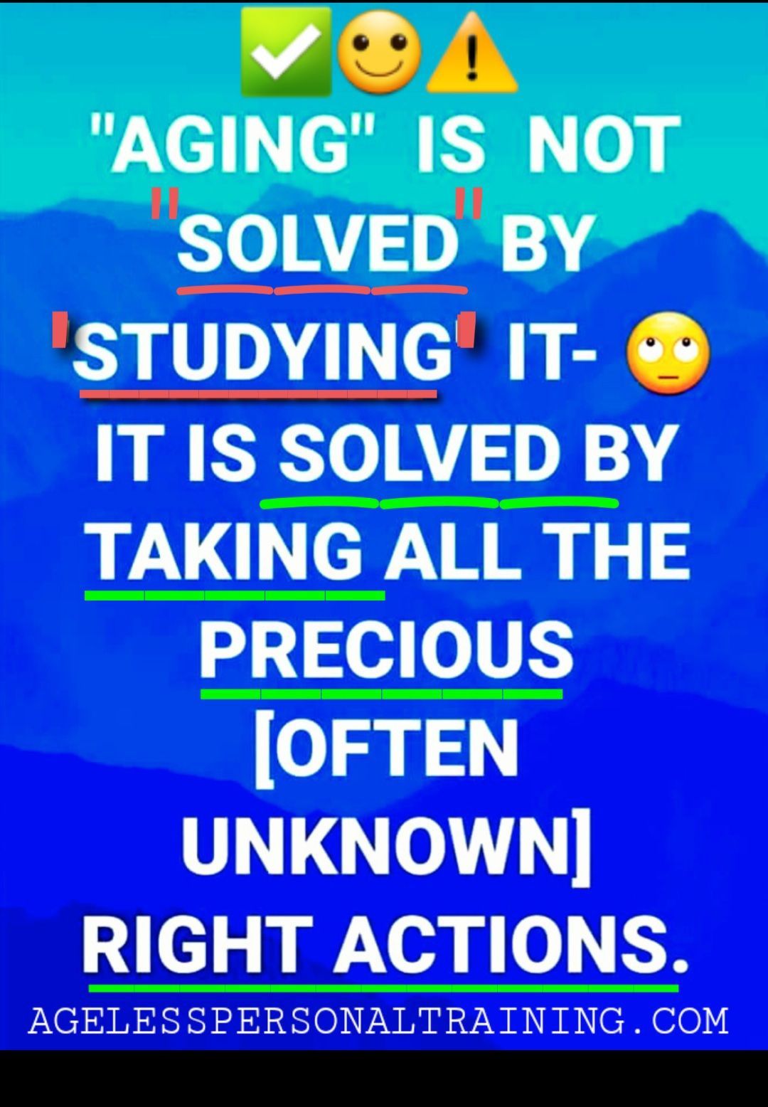 A poster that says 