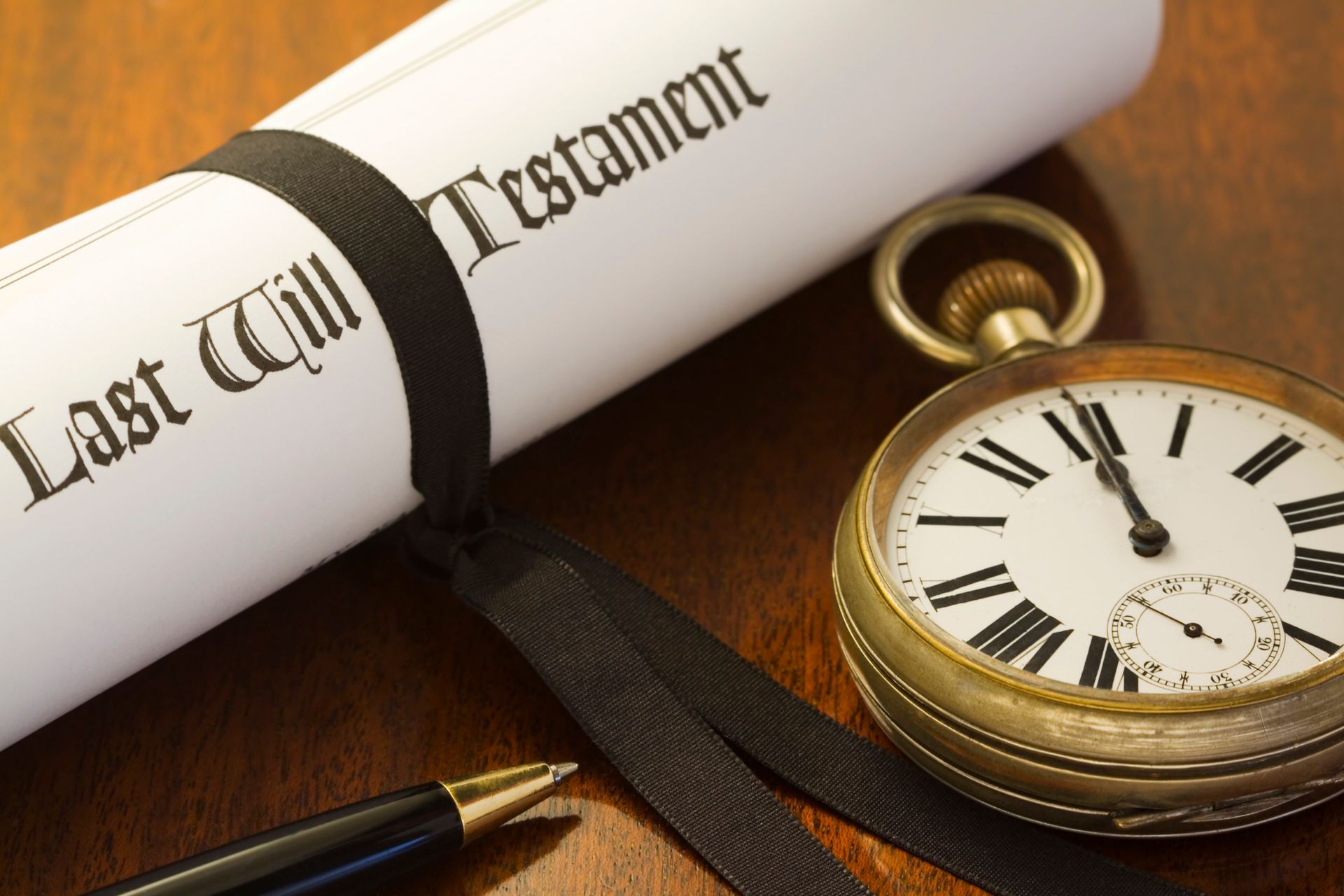 Last will document and a pocket watch – Springfield, OR – Thorp Purdy Jewett Urness
