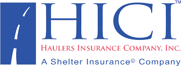 A logo for haulers insurance company inc. a shelter insurance company