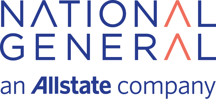 The logo for national general is an allstate company.