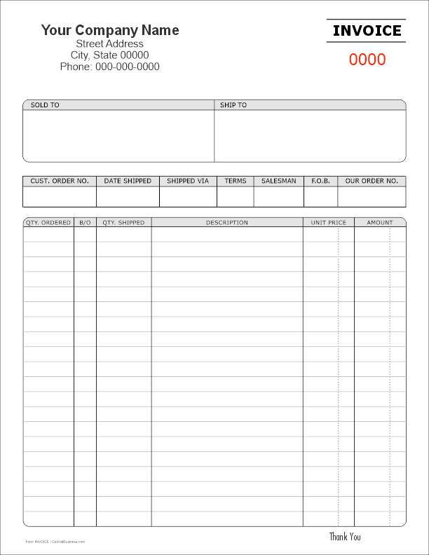 Invoice Template