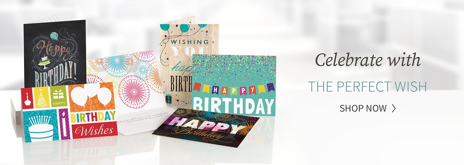 Professional business greeting cards collection for celebrations