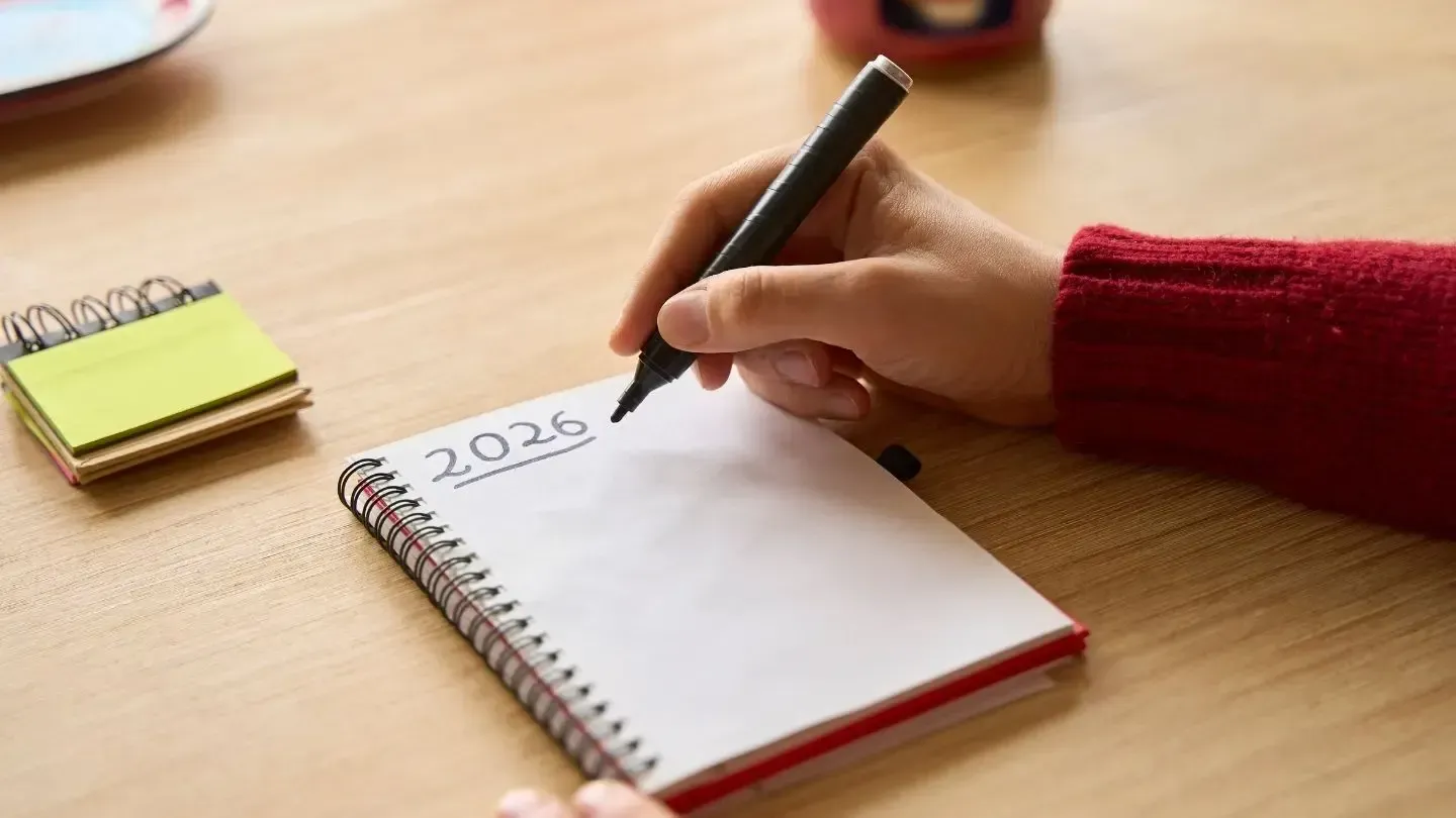Person writing 