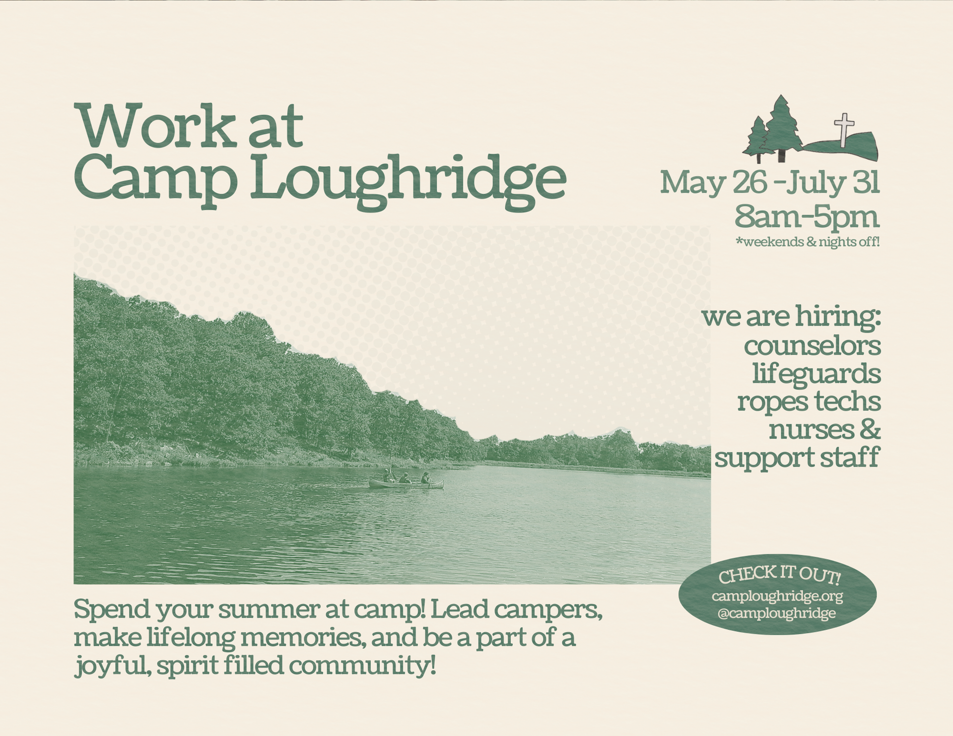 Summer Staffing Poster