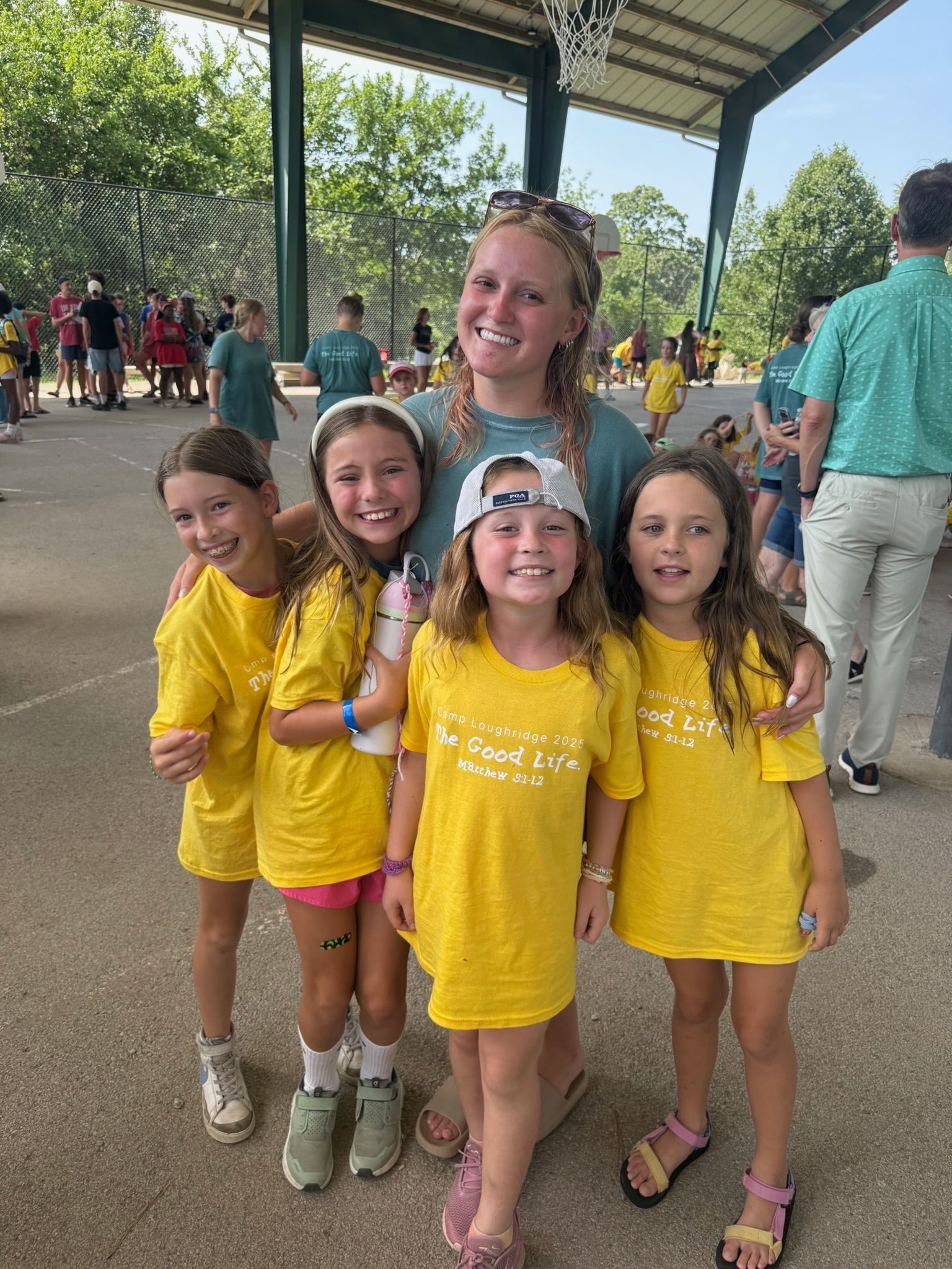 Campers with Counselors