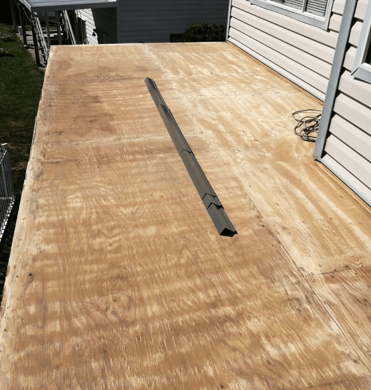 Vinyl Deck Before Image