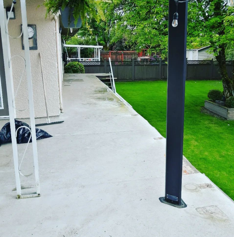 Vinyl Deck Before Image