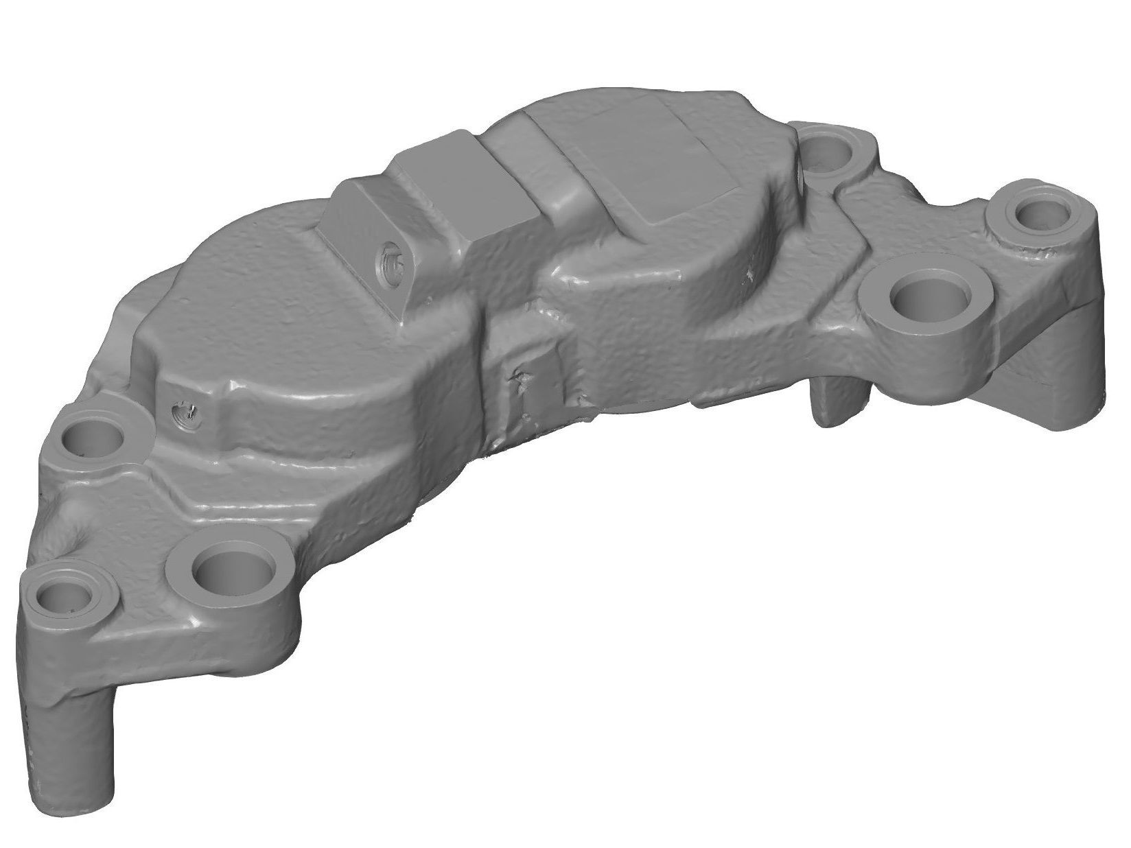 Digital Twin van remklauw voor maatcontrole en vergelijking met CAD
