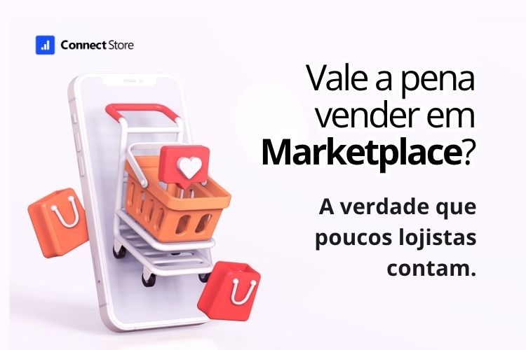 Lojista analisando vendas online e marketplaces antes de expandir loja física para o digital