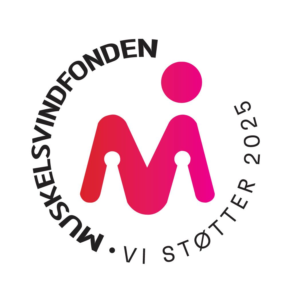 Logo: Pink and red