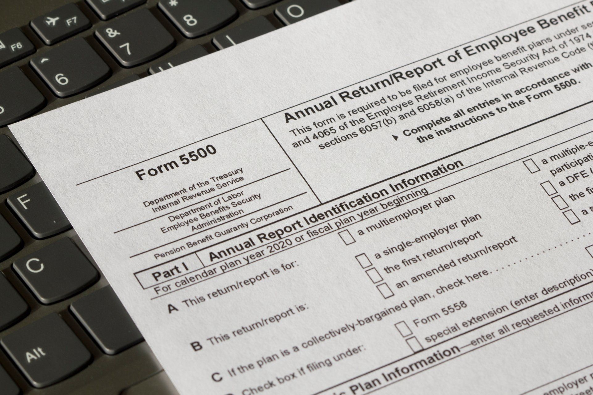 Compliance Caution: Understanding Form 5500