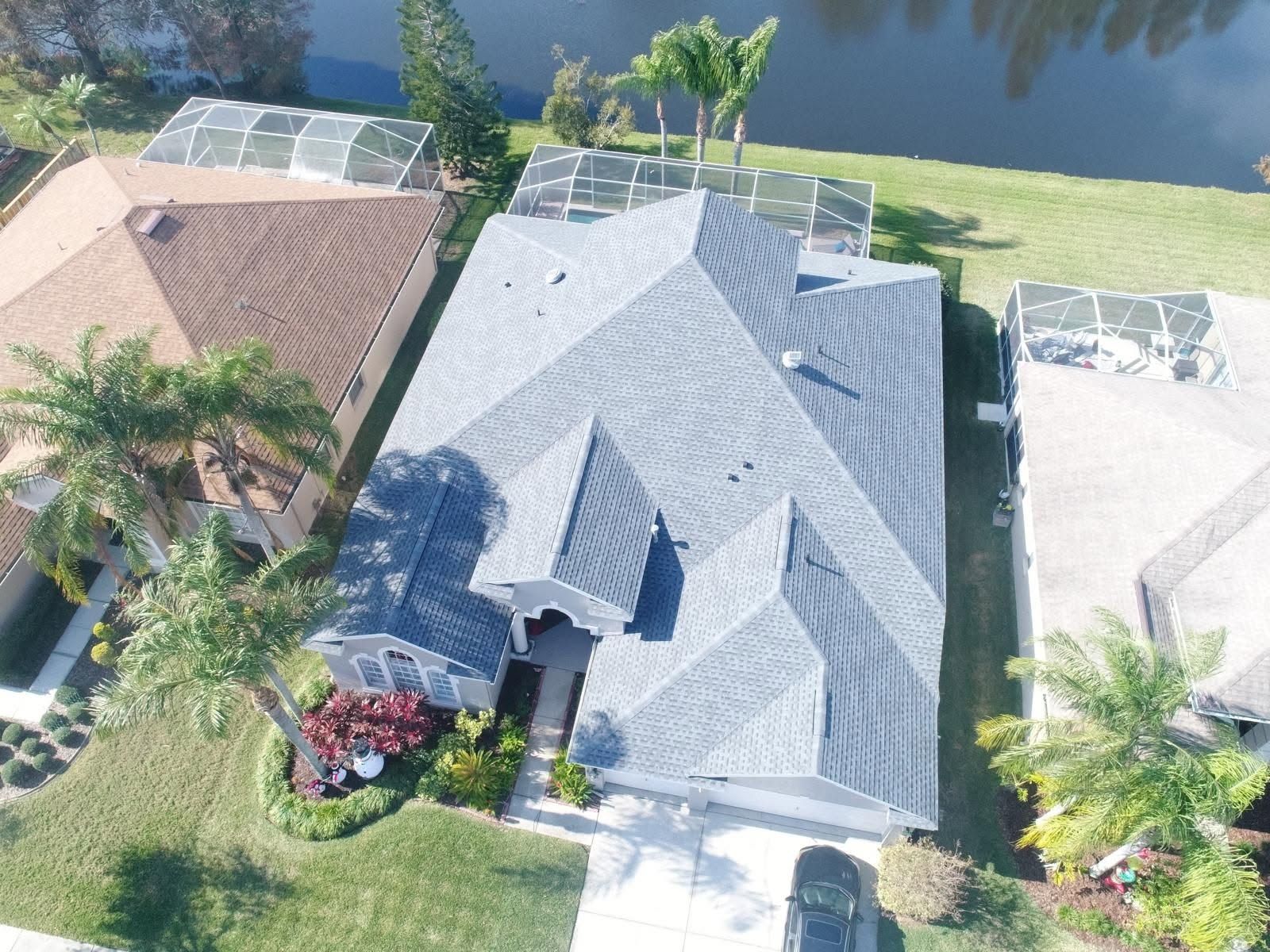 Storm-damaged roof inspected by Straight Forward Construction