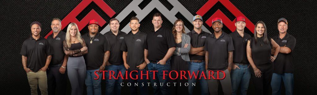 Straight Forward Construction roofing team serving Central Florida
