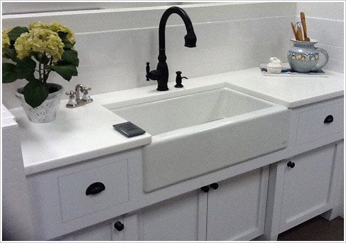 White Kitchen Sink — Tulare, CA — Lange Plumbing Supply