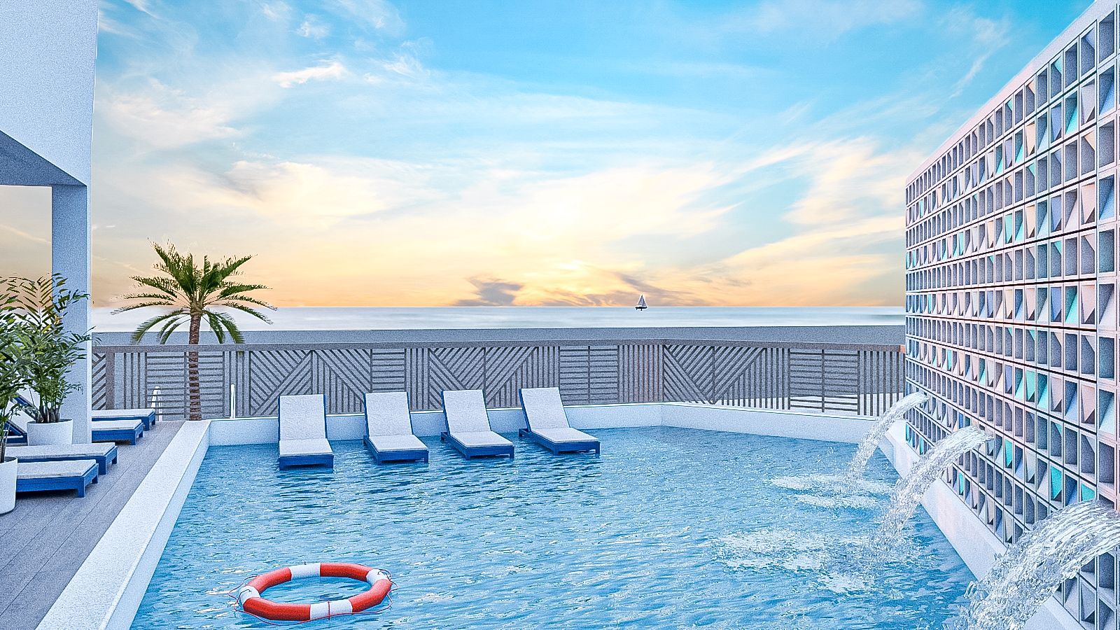 hoteles en san andres con piscina bahia sardina