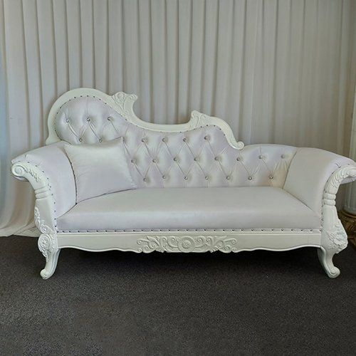 white color sofa seat