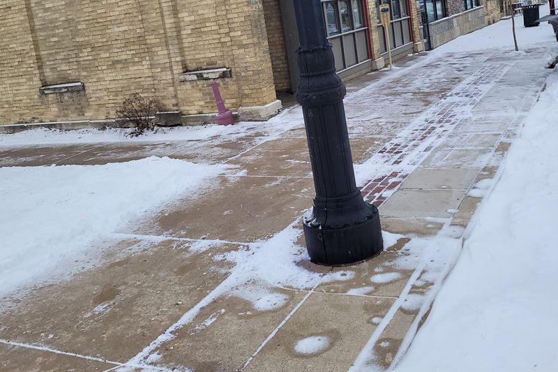 Street With Snow