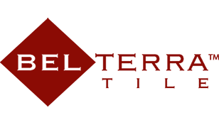 Belt Terra Tile logo with red diamond and maroon text