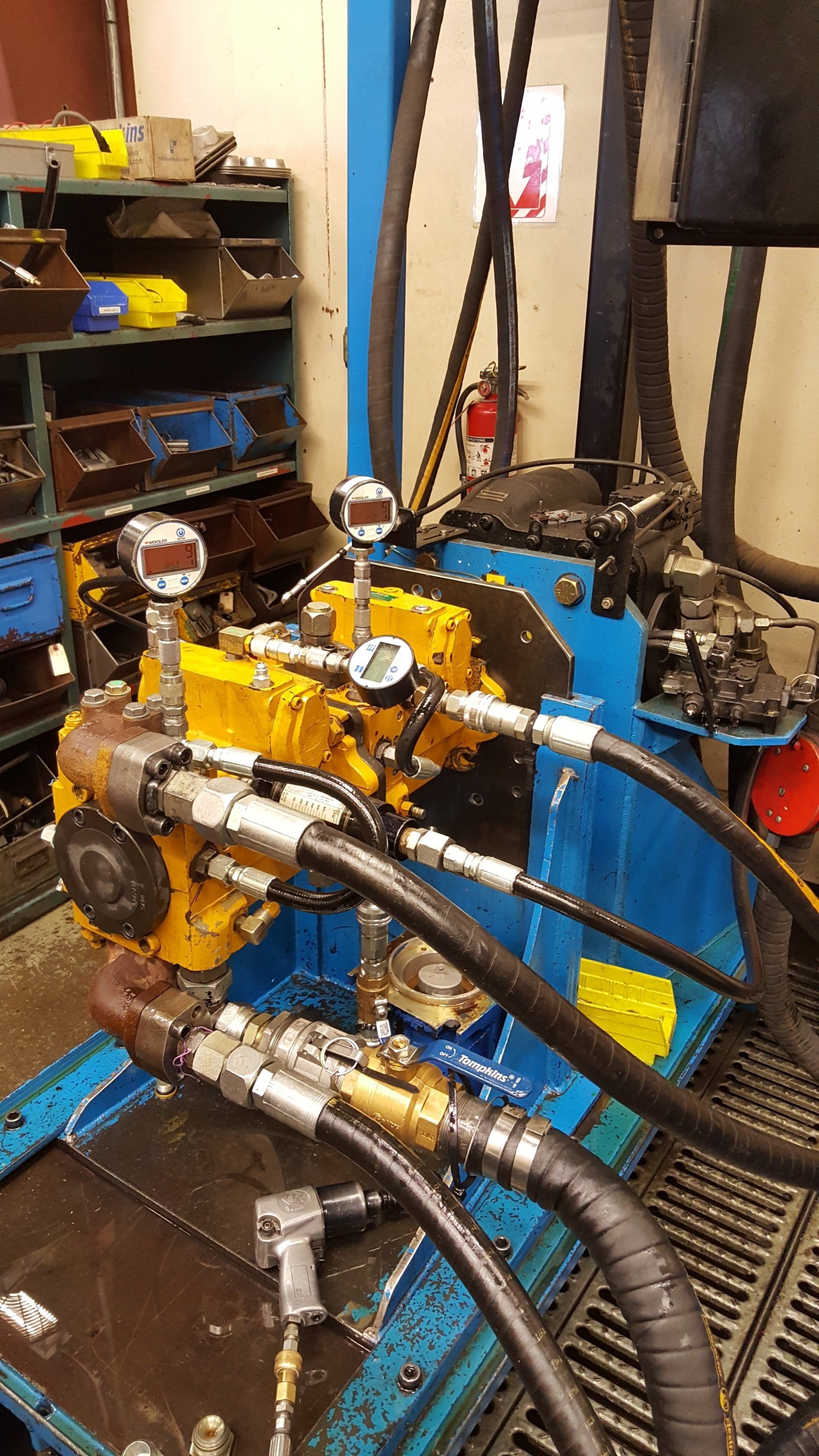hydraulic components repair