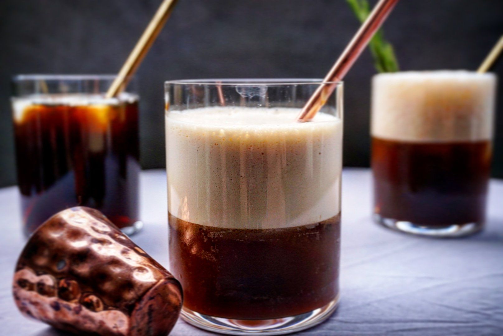 cold brew amaretto sour