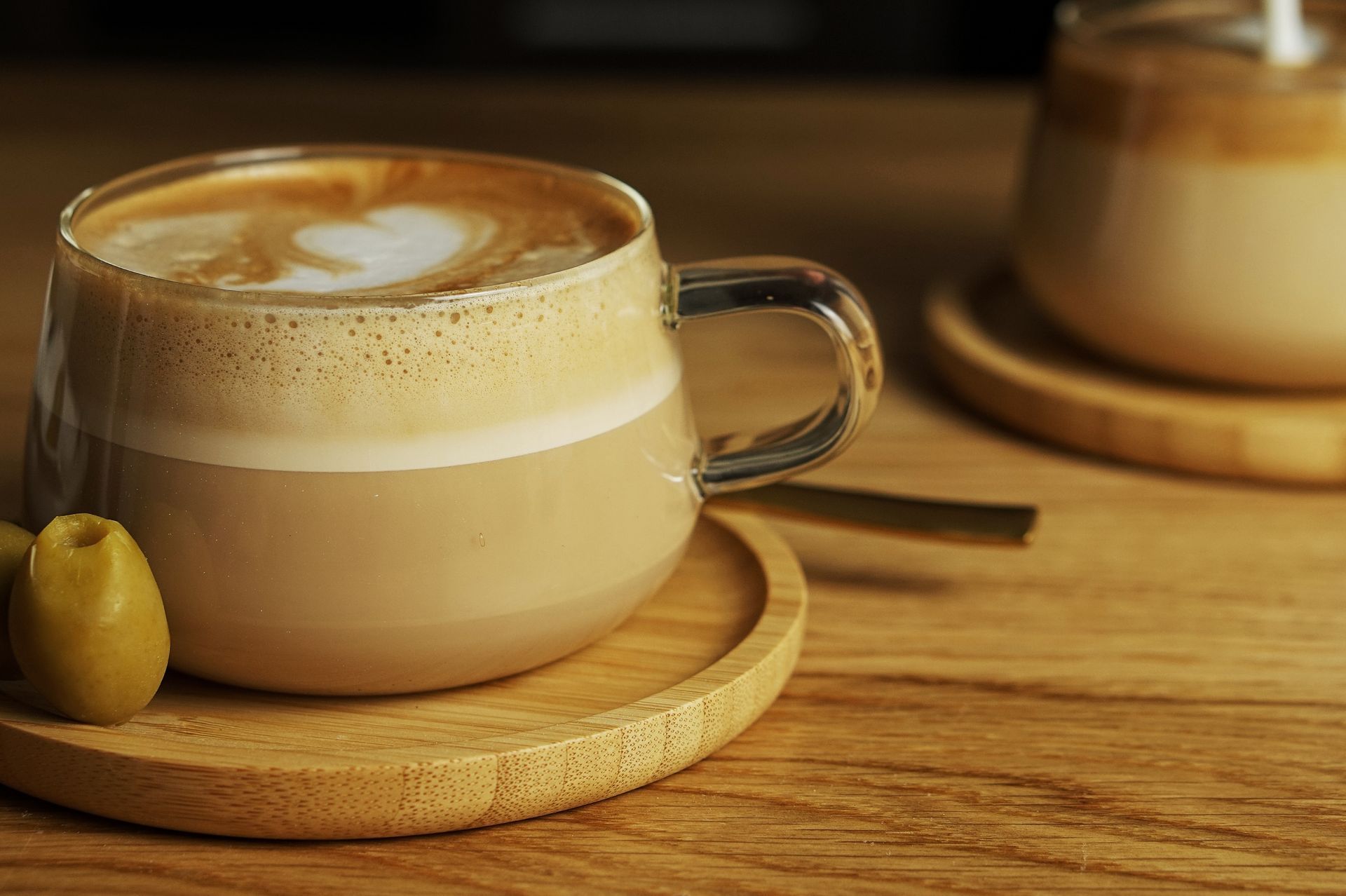 olive oil latte rezept