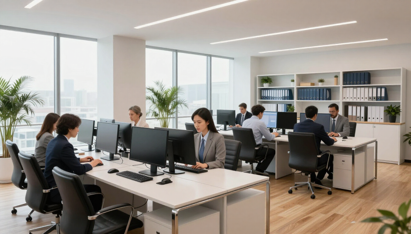 Escritório moderno com foco em consultoria de seguros