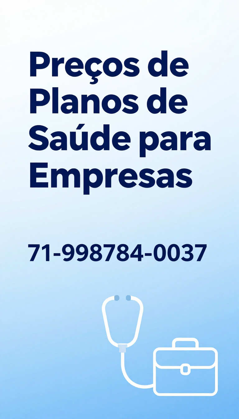 tabelas de preços de planos de saude