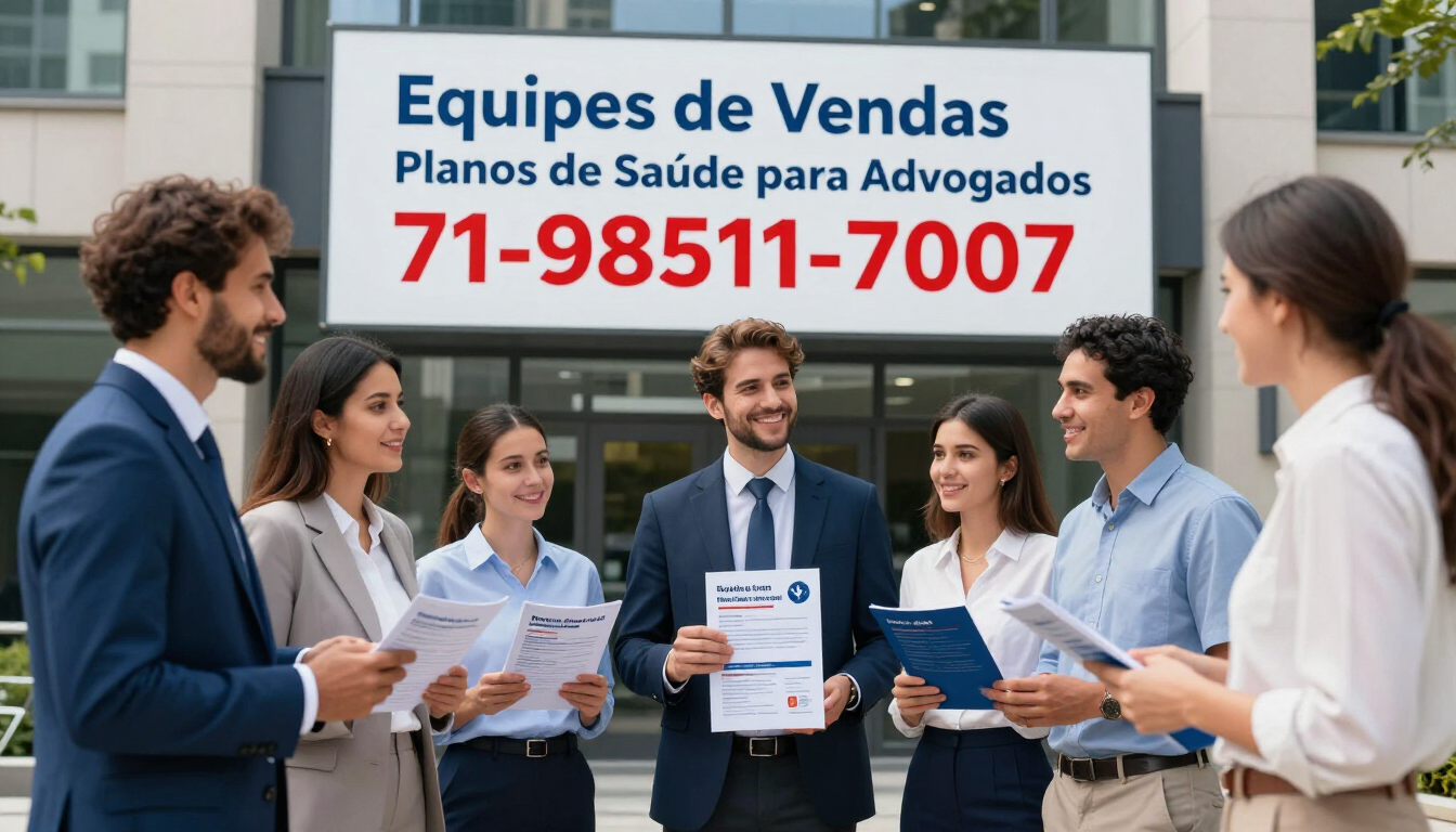 Corretores de Seguros Equipe de Vendas Planos de Saude 71-98511-7007