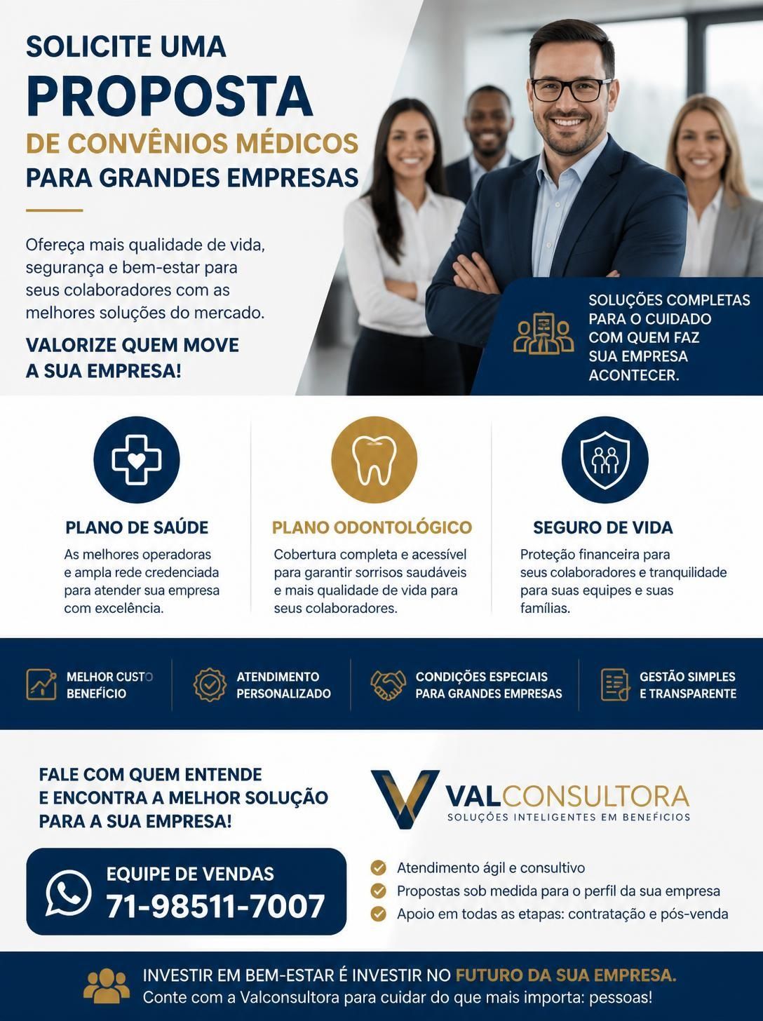 plano de saude corporativo, plano de saude empresarial, plano de saude para grandes empresas, corretora plano de saude para empresas, valcorretora planos de saude, valconsultora planos de saude, plano de saude com coparticipação