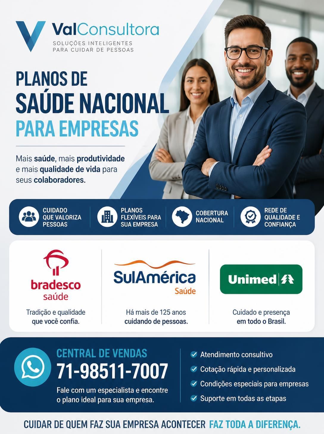 telefone corretora plano de saude para empresas, plano de saude empresarial, assistencia medica empresarial, plano de saude com cparticipação