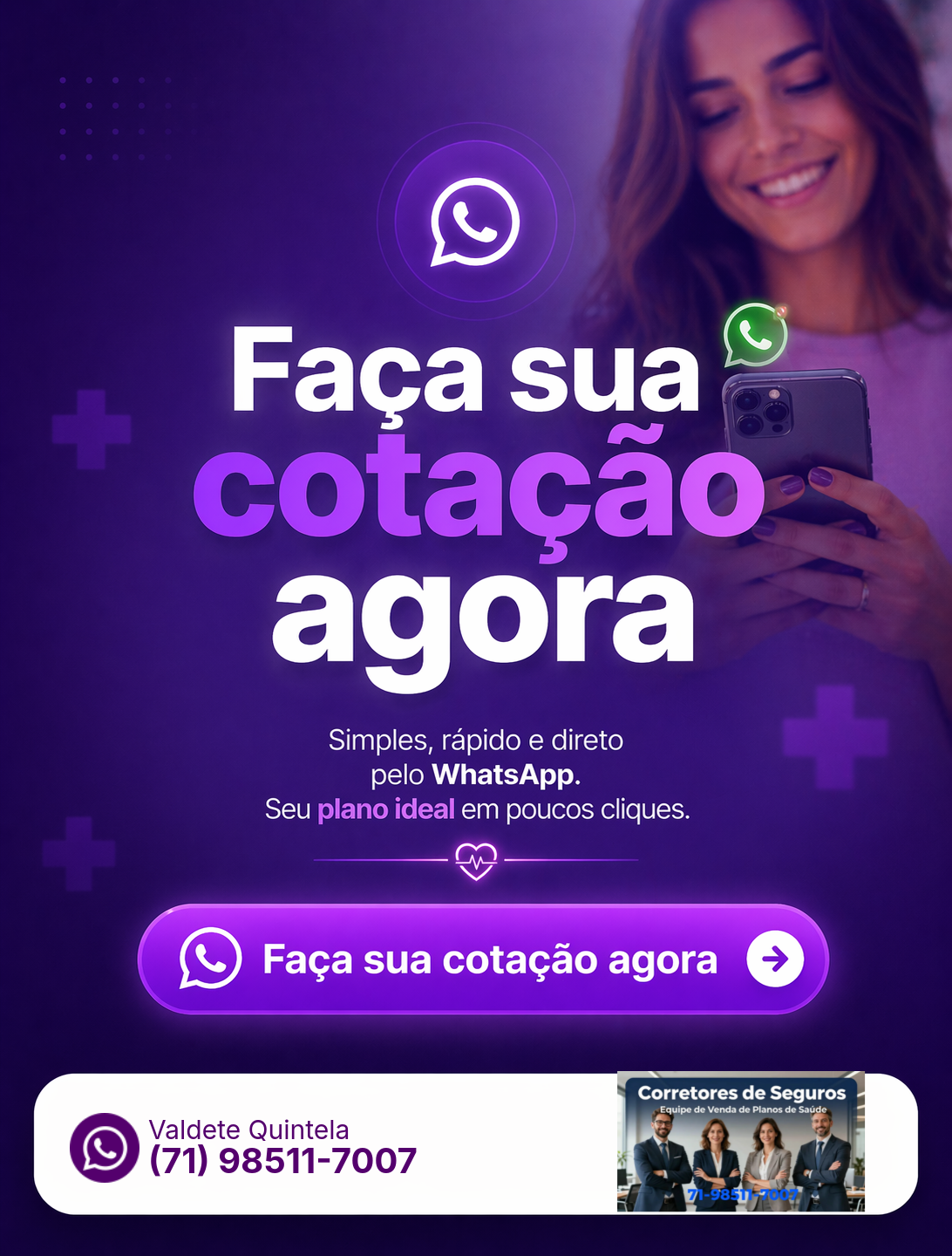 Comparativo de planos de saúde em tablet digital, Profissional vendas de planos de saúde apresentando opções de convênios, corretor de seguros, valcorretora, val consultora, corretora plano de saude